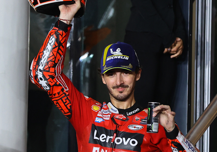 The Ducati rider could win the title in Saturday's half-distance sprint race. Picture: REUTERS