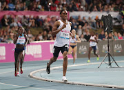 Caster Semenya competes in the Women Senior 1000m at the Athletix Grand Prix Athletics Series at Tuks Stadium, Pretoria on 08 March 2018.