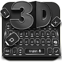 ダウンロード 3D Matte Black Business Keyboard Theme をインストールする 最新 APK ダウンローダ