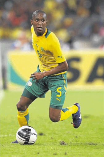 TRICKY DRAW: Bafana Bafana and Genk's Anele Ngcongca. Photo: Gallo Images
