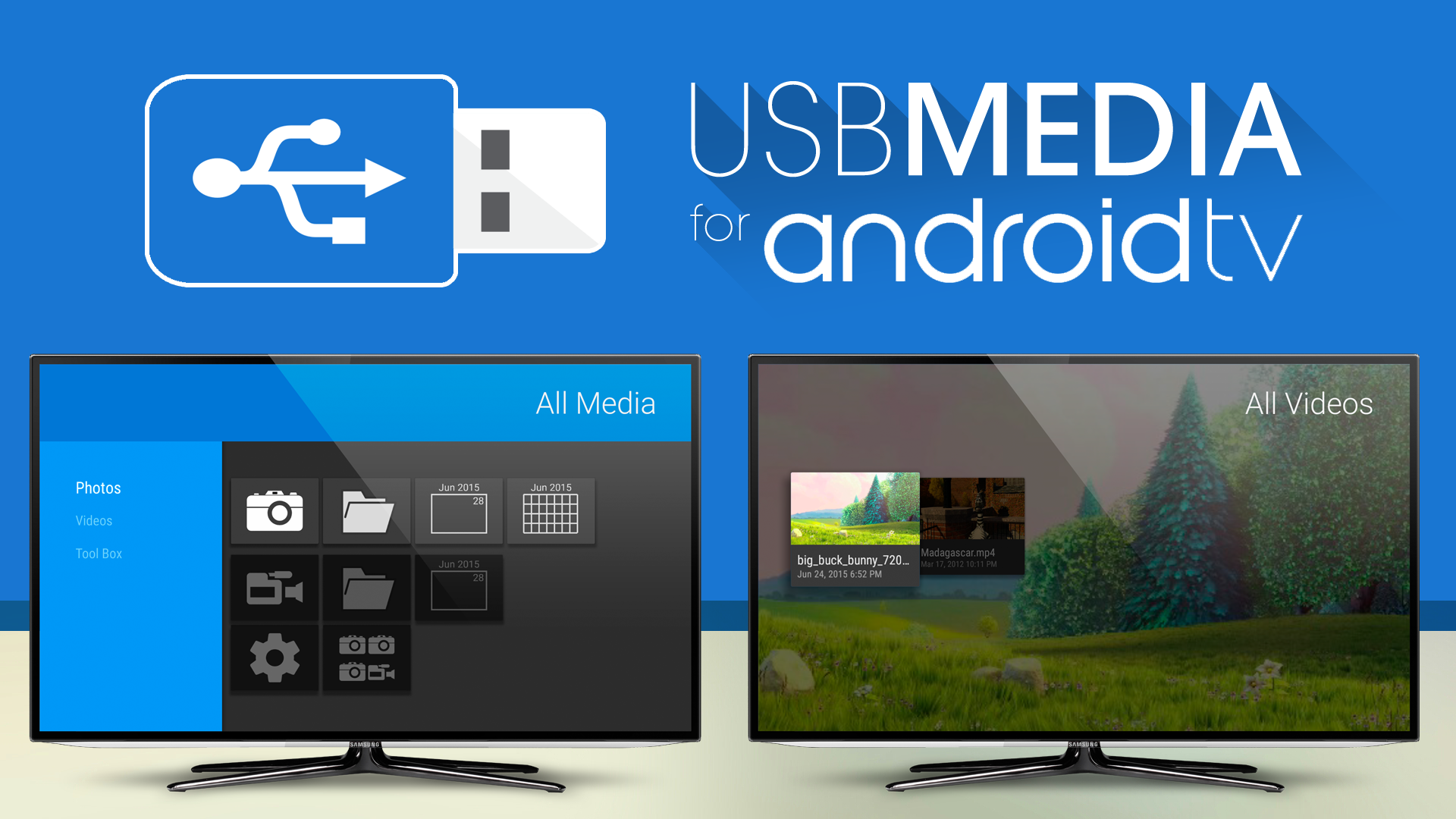 Android application USB Media for Nexus Player screenshort