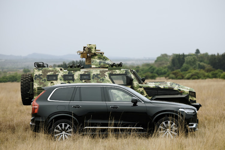 The armoured XC90 provides discreet 360º protection from handguns up to a .44 Magnum. Picture: SUPPLIED