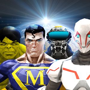 Download SuperHeroes Fight Robots For PC Windows and Mac