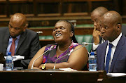 Former communications minister Faith Muthambi said it would have been 'just and honourable' for the authors of the report to 'hear my side of the story rather than to rubbish my name'.