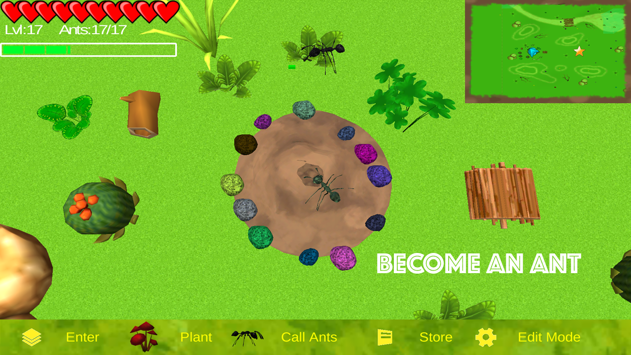 Android application Ant Sim screenshort