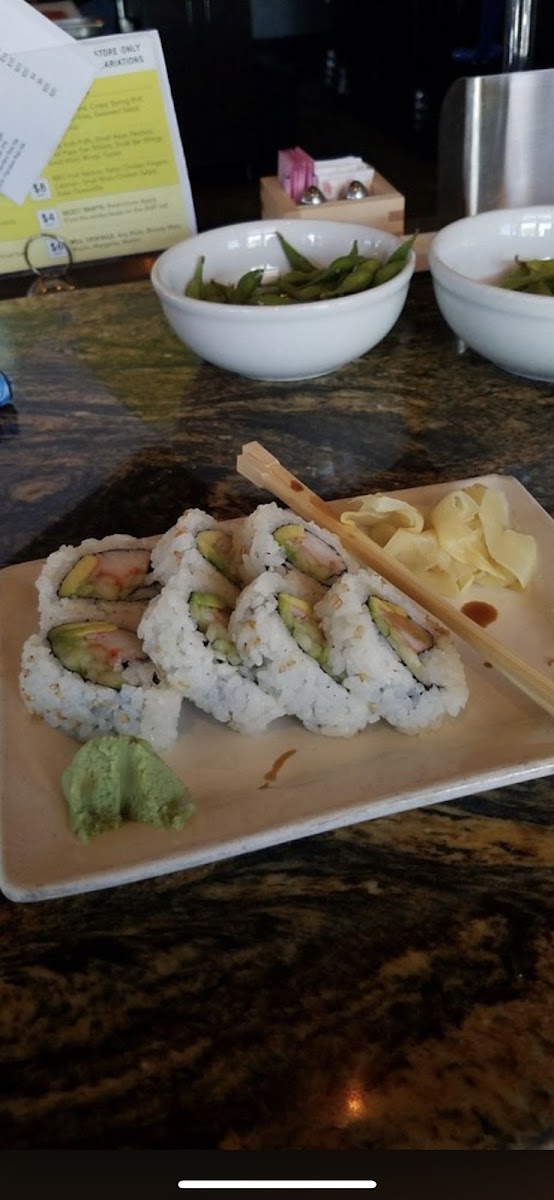 Gluten-Free Sushi at Moto