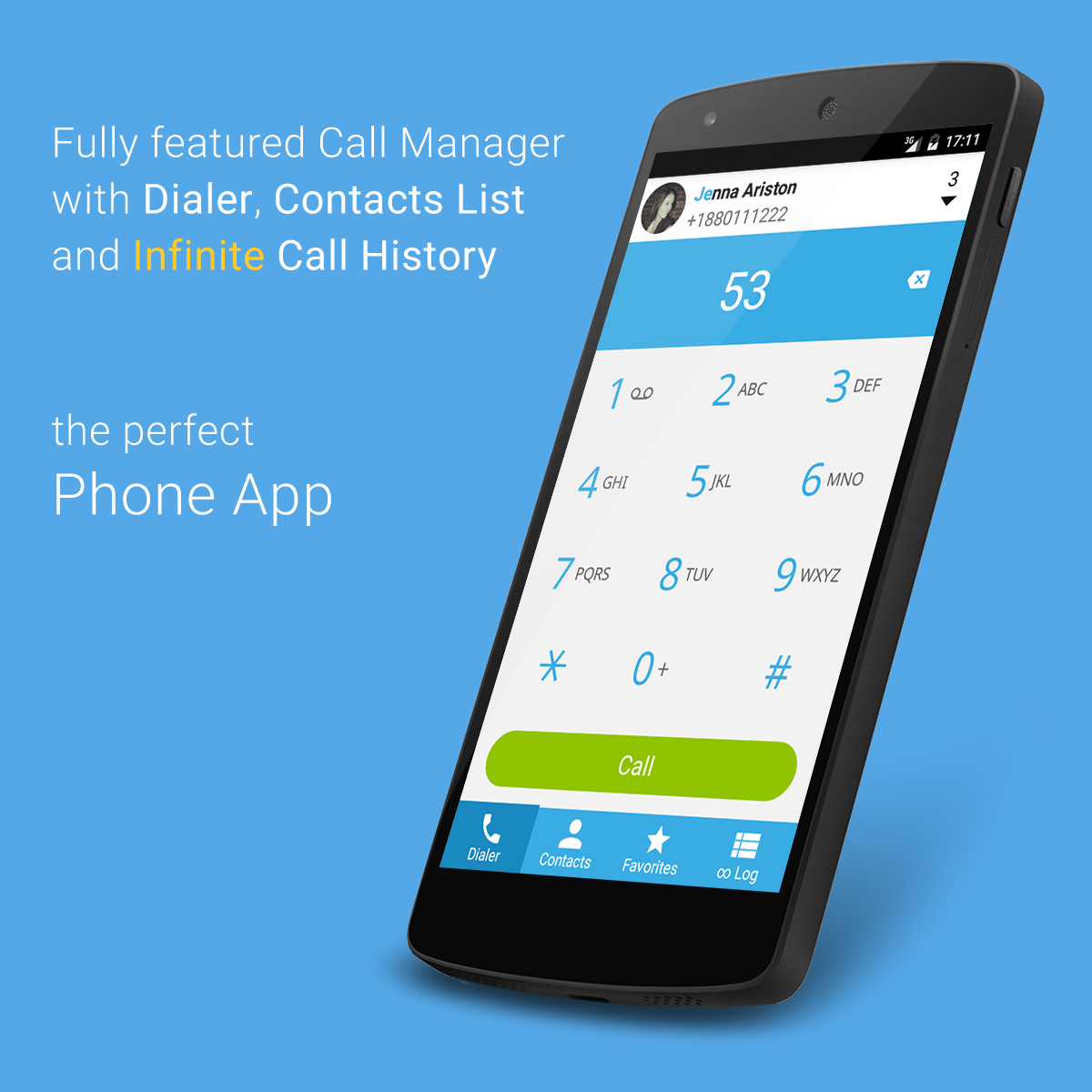 Android application Unlimited Call Log screenshort