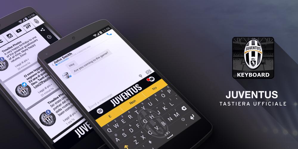 Android application Juventus FC Official Keyboard screenshort