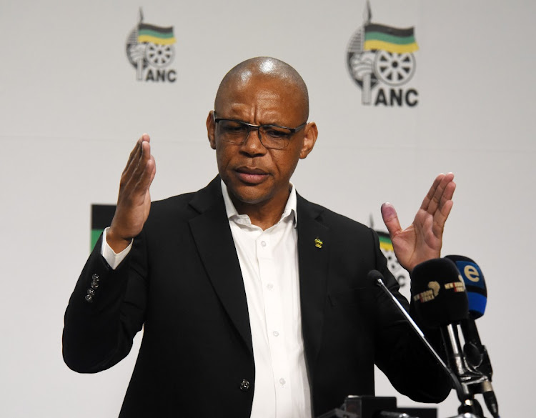 ANC National Spokesperson Pule Mabe. Picture: Freddy Mavunda