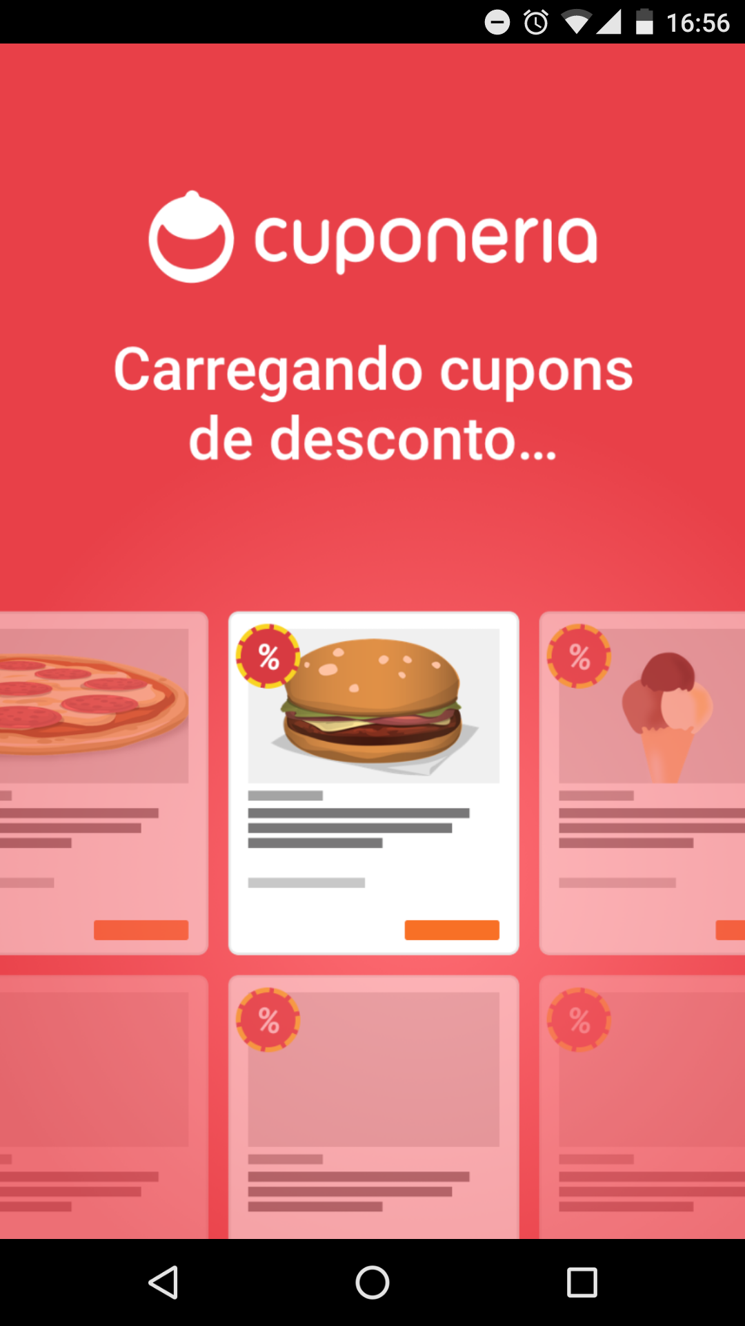 Android application Cuponeria - Cupons de Desconto screenshort