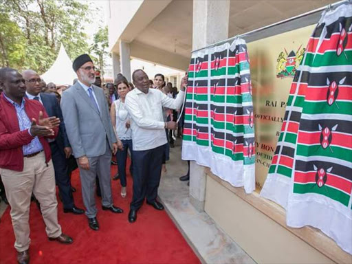 President Uhuru Kenyatta at the reopening of the Rai Pan Paper Mills in Webuye, December 15, 2016. /PSCU