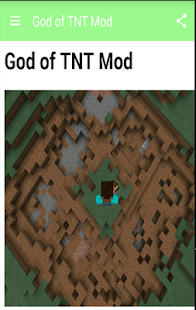 How to mod God of TNT Mod for mcpe patch 1.0.0 apk for bluestacks