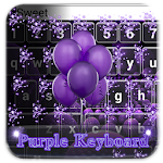 Purple Color Keyboard Designs Apk