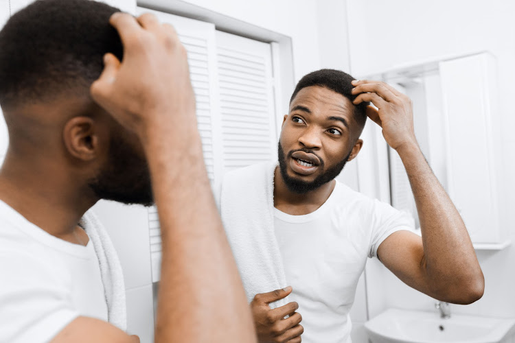 Start at the top when trimming at home - this allows you to see the overall "mood" of your haircut.