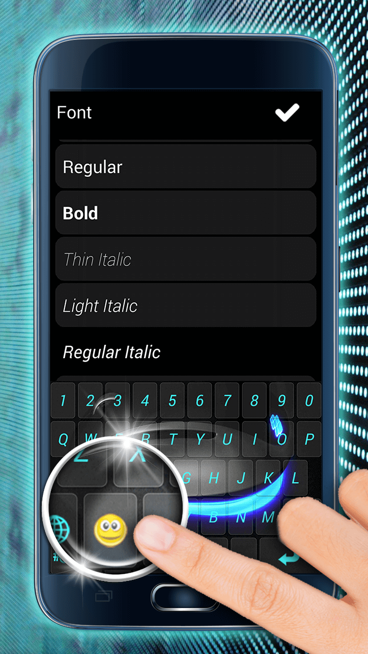 Android application LED Keyboard screenshort
