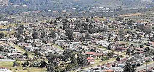 Dry as bone: A view of Butterworth from Msobomvu, epicentre of Mnquma municipality's water supply emergency Picture: Mark Andrews