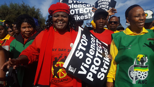 Bloemfontein Worker’s Day rally Picture: Kyle Cowan
