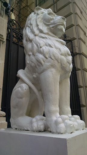 Stone Lion Statue