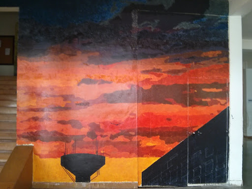 Water Tank Mural