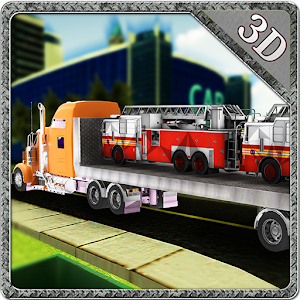 Download Fire Truck Transporter Sim For PC Windows and Mac