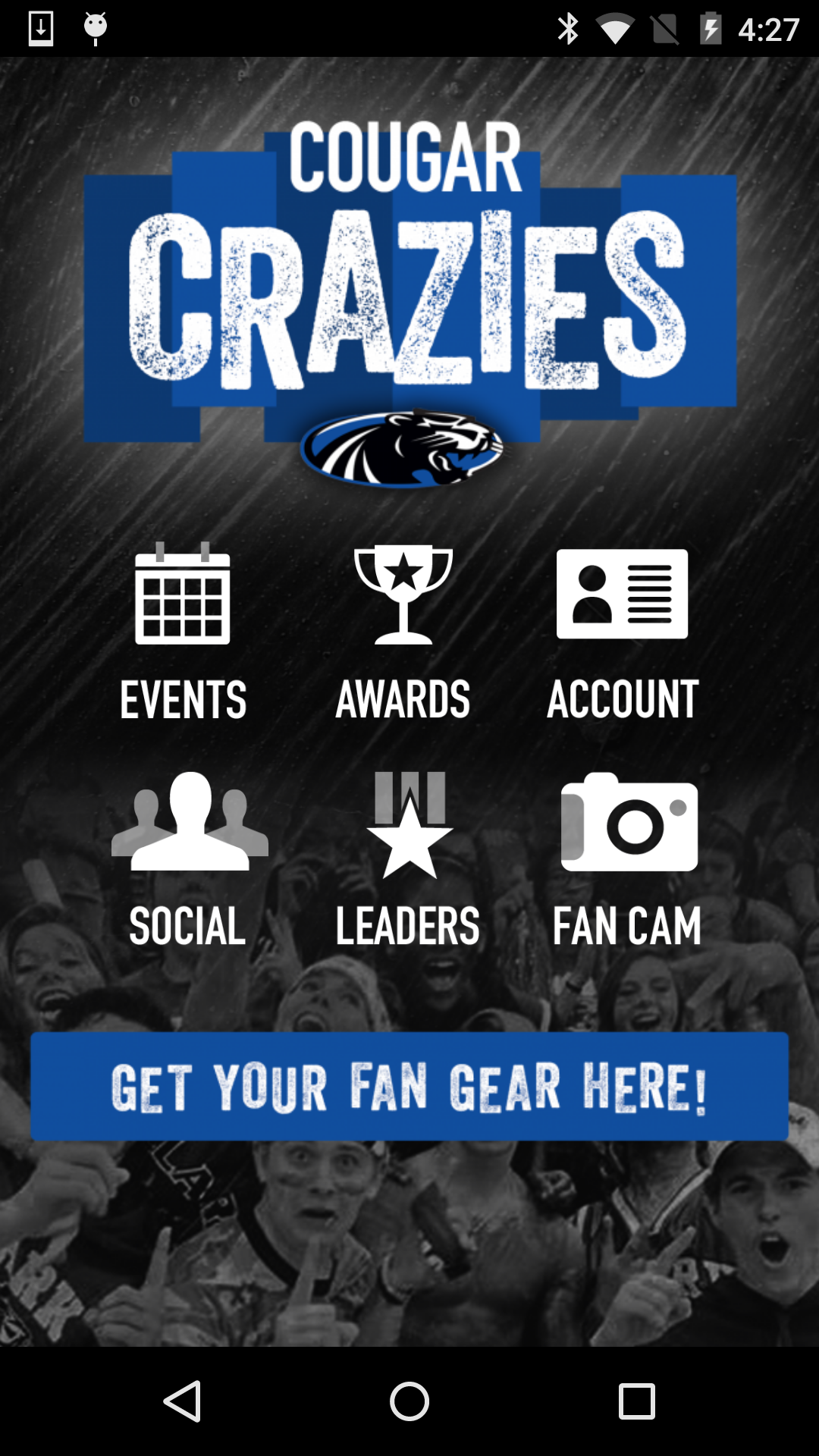 Android application CM Cougars Crazies screenshort