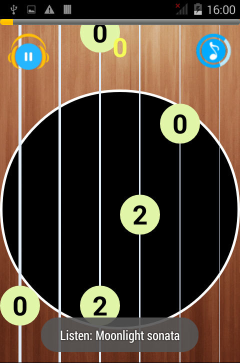 Android application Learn Guitar Lessons Free screenshort