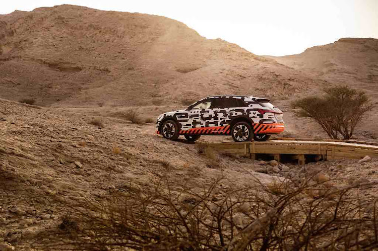 The E-tron is no hard core off-roader but it’ll satisfy the occasionally adventurous spirit