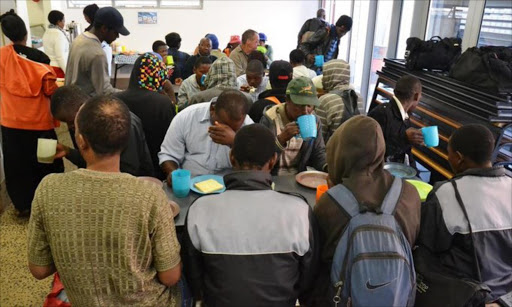 Homeless people in Durban receive assistance from the Denis Hurley Centre which deals with up to 300 people a day.
