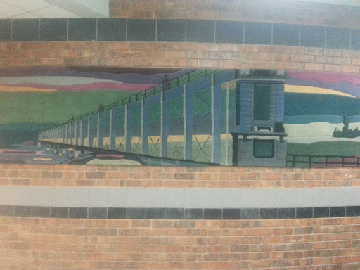 Barrage Wall Mural