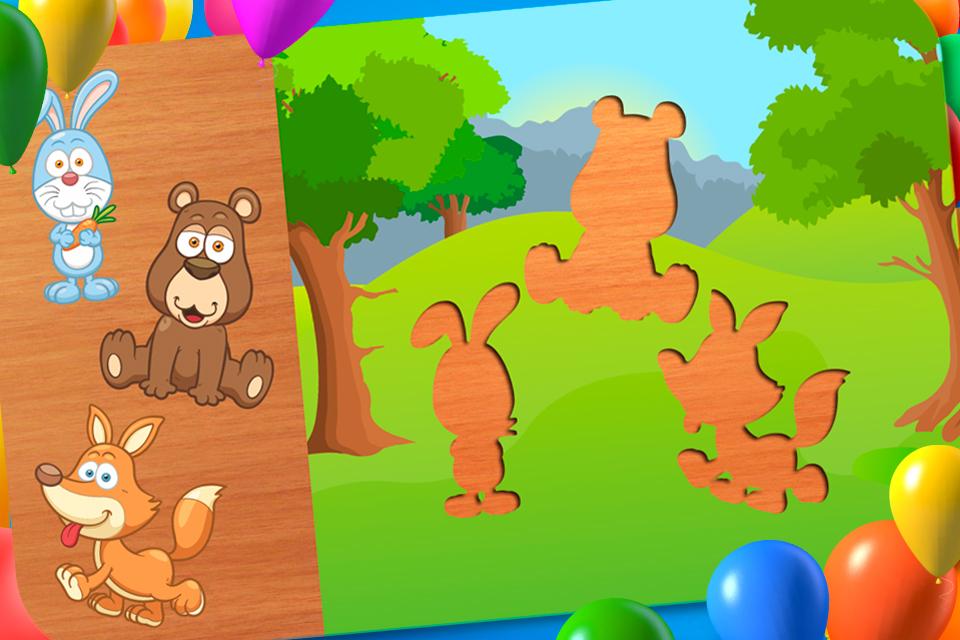 Android application Puzzles for Kids screenshort
