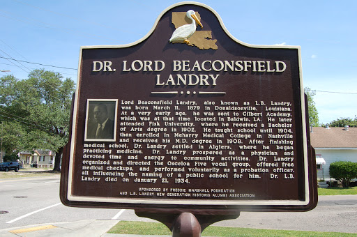 Lord Beaconsfield Landry, also known as L.B. Landry, was born March 11, 1879 in Donaldsonville, Louisiana. At a very early age, he was sent to Gilbert Academy, which was at that time located in...