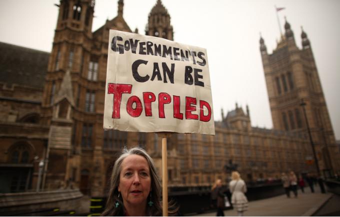 A half-million take to the streets to protest government cuts