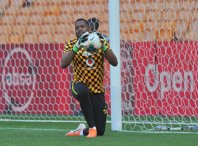 Itumeleng Khune of Kaizer Chiefs during the Absa Premiership match between Kaizer Chiefs and Baroka FC on the 28 September 2019 at FNB Stadium.