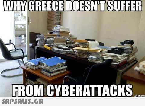 WHY GREECE DOESN T SUFFER FROM CYBERATTACKS