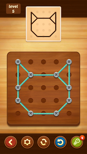 Line Puzzle: String Art For PC
