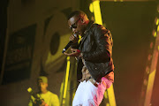 Hip-hop artist K.O performing on stage. Picture Credit: Thuli Dlamini