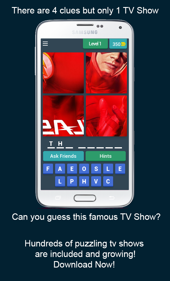 Android application Guess the Famous TV Shows screenshort