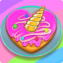 ダウンロード Cooking Donuts - Unicorn Dessert Games をインストールする 最新 APK ダウンローダ