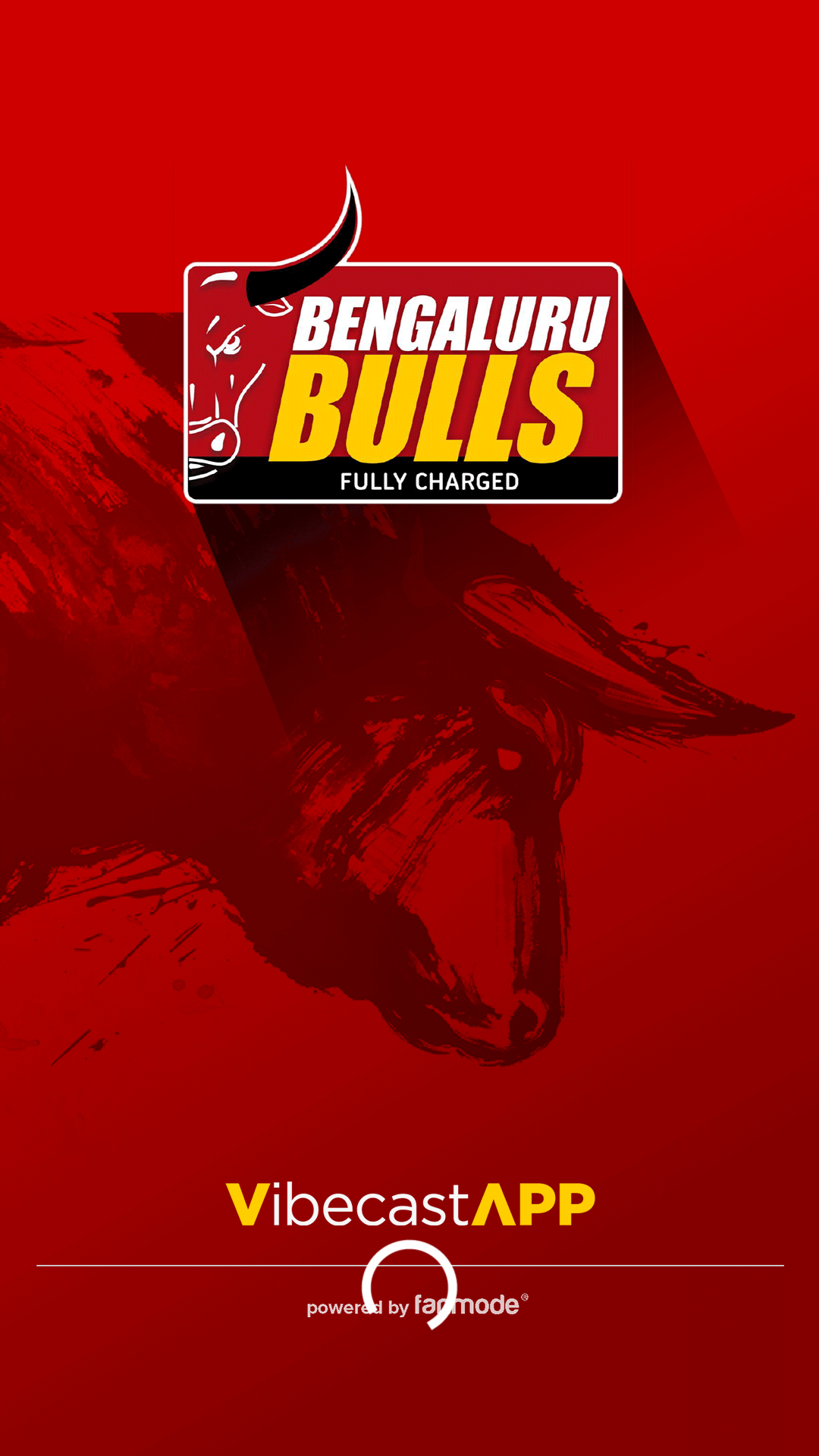 Android application Bengaluru Bulls Vibecast App screenshort