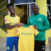 Mamelodi Sundowns new signing Phakamani Mahlambi.