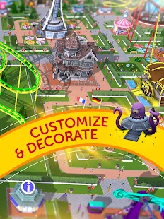 RollerCoaster Tycoon Touch Screenshot