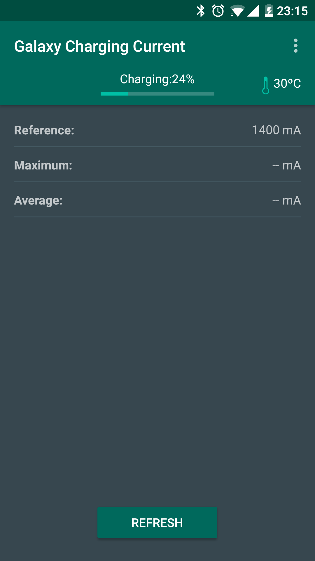 Android application Galaxy Charging Current Pro screenshort