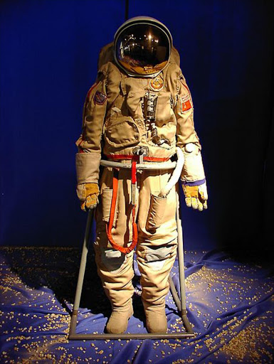 The Orlan D spacesuit. File photo