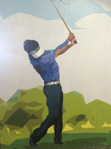 Golf Player Paint 2