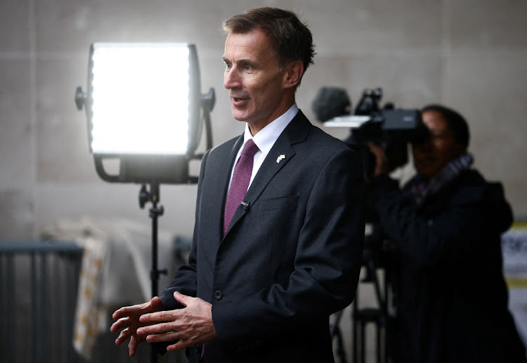 UK finance minister Jeremy Hunt will formally set out plans to reform the UK financial sector at a meeting with officials in Edinburgh. File Picture: REUTERS/HENRY NICHOLLS