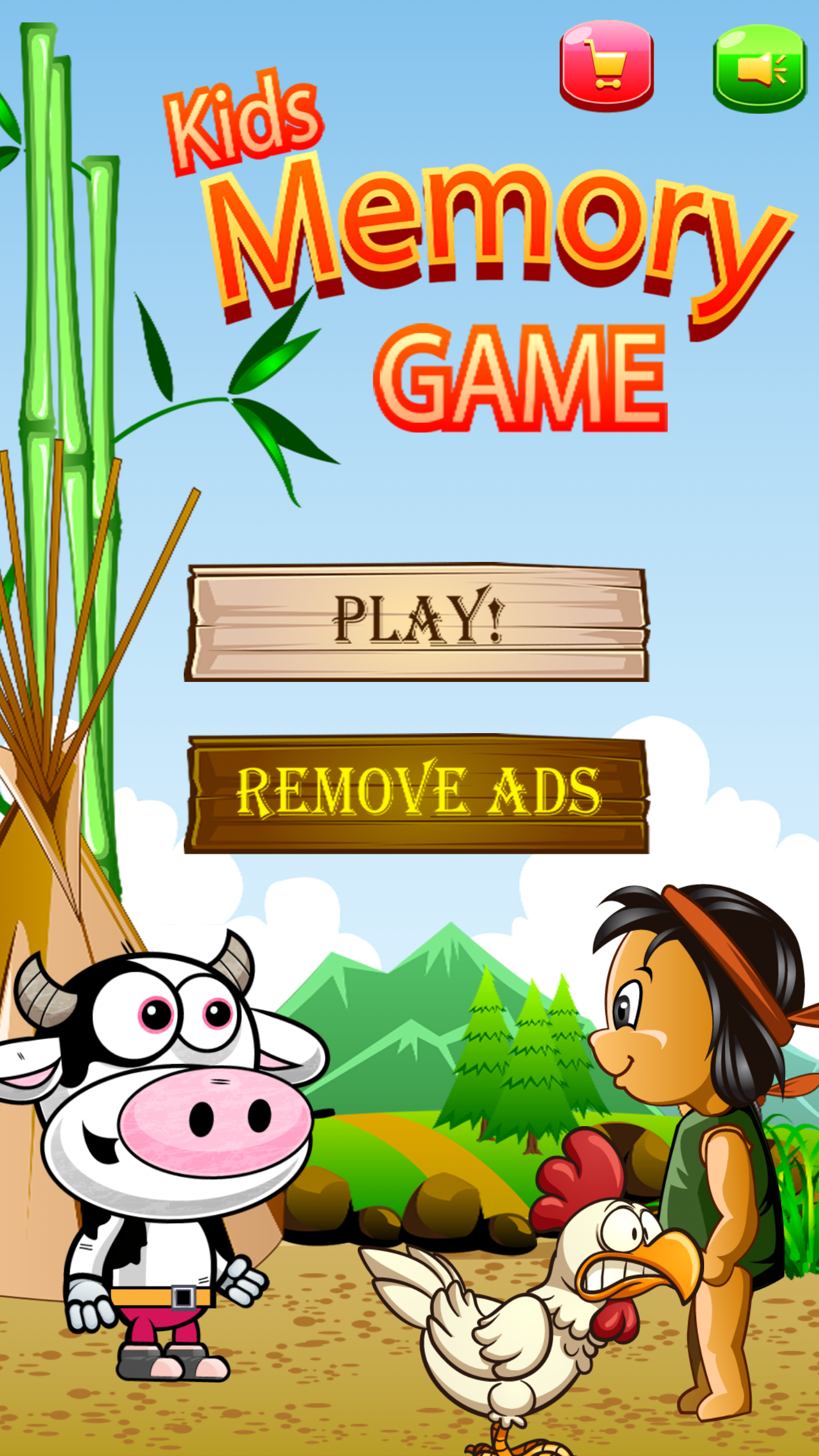 Android application Kids Memory Game (Pro) screenshort