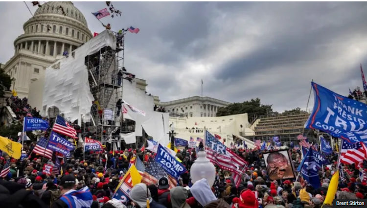Hundreds of Trump supporters stormed the Capitol after holding a "Stop the Steal" rally on 6 January, 2021