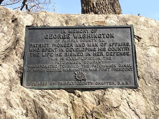IN MEMORY OF GEORGE WASHINGTON OF FAIRFAX COUNTY, VA. PATRIOT, PIONEER AND MAN OF AFFAIRS, WHO SPENT IN DEVELOPING HIS COUNTRY THE LIFE HE RISKED IN HER DEFENSE. THIS IS EXEMPLIFIED IN THE...