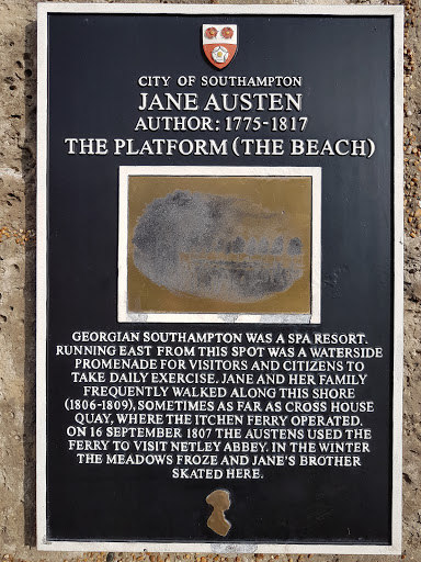 Jane Austen Plaque