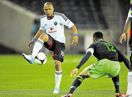 Andile Jali and his teammates have impressed their new coach in the two matches since he took over. They have won both without conceding a goal Picture: DUIF DU TOIT/GALLO IMAGES